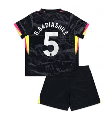 Chelsea Benoit Badiashile #5 Tredje Kläder Barn 2024-25 Kortärmad (+ Korta byxor)
